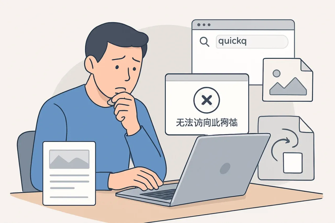 QuickQ加速器Win10使用误区与正确操作：从下载到全局代理的完整指南
